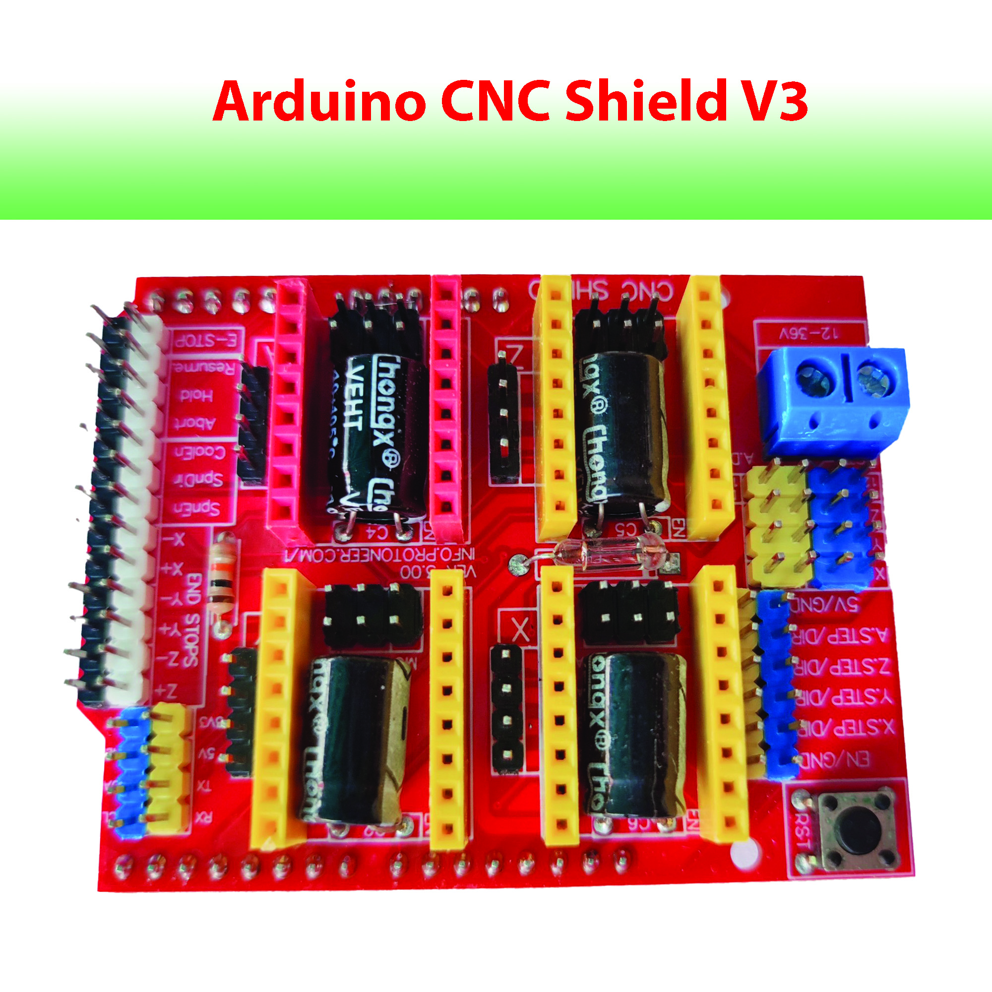 Arduino Cnc Shield V3 Linh Kiện Điện Tử 24h Arduino Module And Cảm Biến Động Cơ